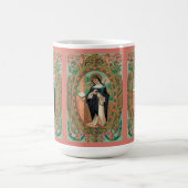 Gerahmtes Portrait der Rose Lima (K 48) Kaffeetasse (Mittel)