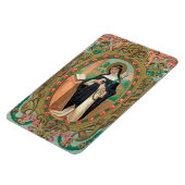 Gerahmtes Portrait der Rose Lima (K 48) Magnet (Linke Seite)