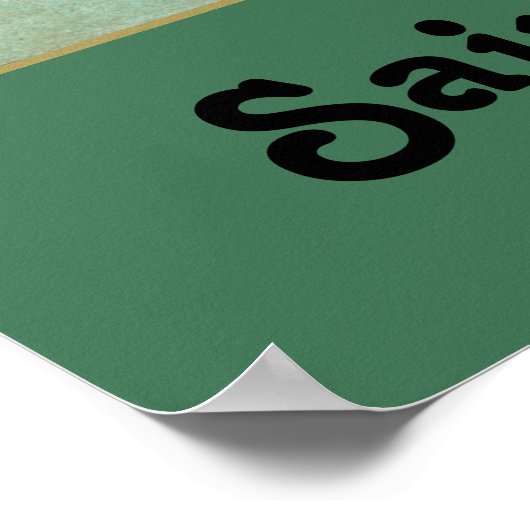 Gerahmtes Portrait der Rose Lima (K 48) Poster (Ecke)