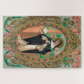 Gerahmtes Portrait der Rose Lima (K 48) Puzzle (Horizontal)