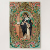 Gerahmtes Portrait der Rose Lima (K 48) Puzzle (Vertikal)