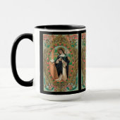Gerahmtes Portrait der Rose Lima (K 48) Tasse (Links)