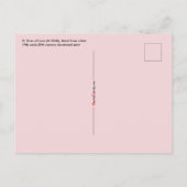 Gerahmtes Portrait der St. Rose Lima (M 024b) Postkarte (Rückseite)