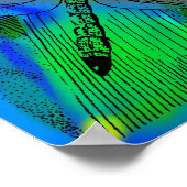 Gerahmtes Poster (Ecke)