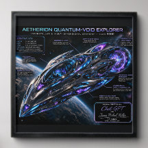 Gerahmtes Poster von James Michael Miller 