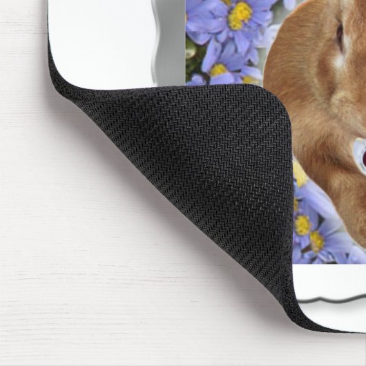 Gerahmtes zauberhaftes Sonnenlicht mit süßem Herze Mousepad (Ecke)