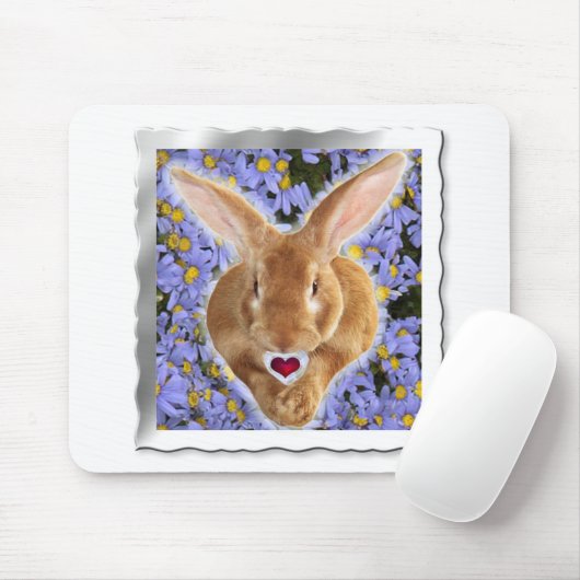 Gerahmtes zauberhaftes Sonnenlicht mit süßem Herze Mousepad (Mit Mouse)