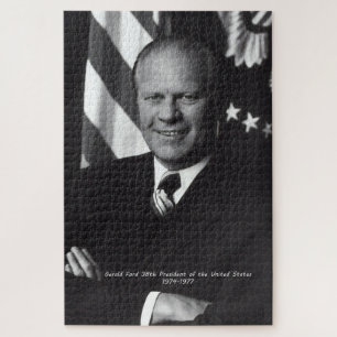 Gerald Ford 38. Präsident der Vereinigten Staaten Puzzle