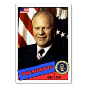 Gerald Ford Baseball Card Tischnummer (Vorderseite)