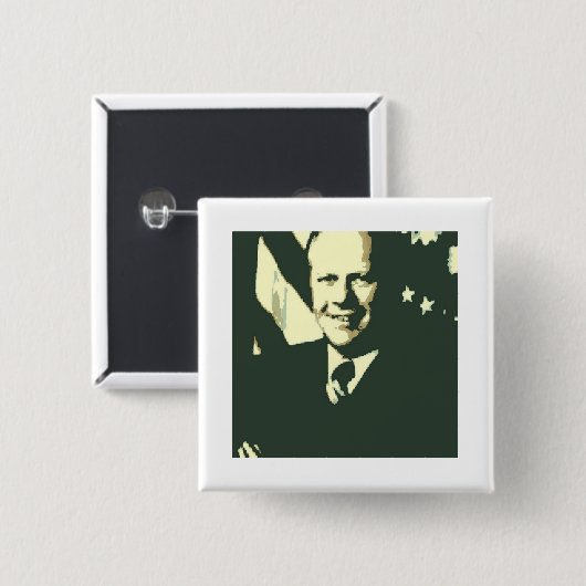Gerald Ford Button (Vorne & Hinten)