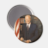 Gerald Ford Magnet (Vorderseite/Rückseite)