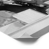 Gerald Ford mit GOP-Nominierung - 1976 Poster (Ecke)