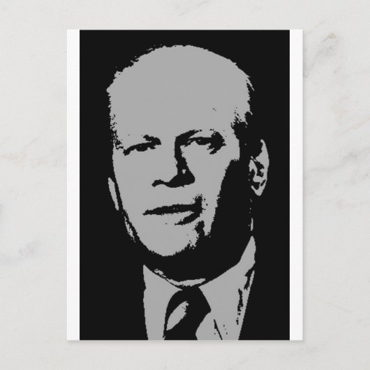 Gerald Ford Postkarte (Vorderseite)