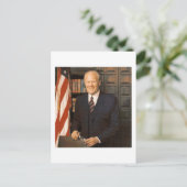 Gerald Ford Postkarte (Stehend Vorderseite)