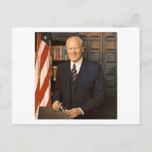 Gerald Ford Postkarte
