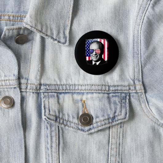 Gerald Ford US Flag 4. Juli Button (Beispiel)