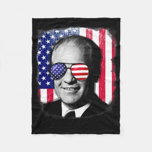 Gerald Ford US Flag 4. Juli Fleecedecke (Vorderseite)