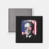 Gerald Ford US Flag 4. Juli Magnet (Vorderseite/Rückseite)
