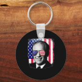 Gerald Ford US Flag 4. Juli Schlüsselanhänger (Vorderseite)