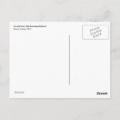 Gerald Glass Dot mit Elephant Post Card Postkarte (Rückseite)