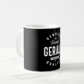 Gerald Personalisiert Name Birthday Kaffeetasse (Vorderseite Links)