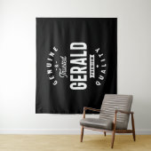 Gerald Personalisiert Name Birthday Wandteppich (Beispiel)