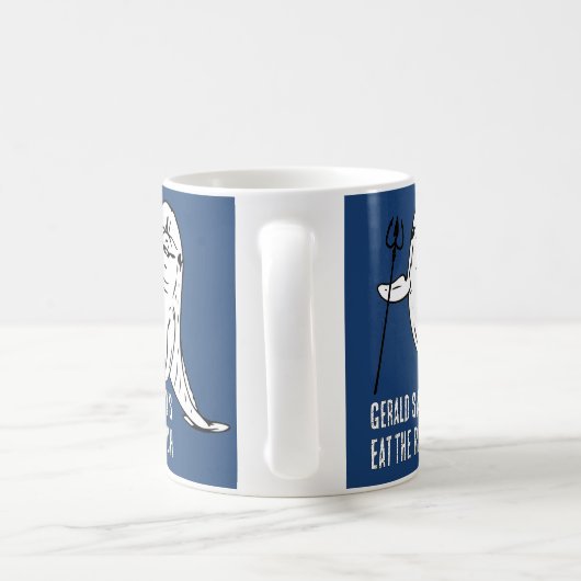 Gerald sagt Eßt die Reichen Kaffeetasse (Henkel)