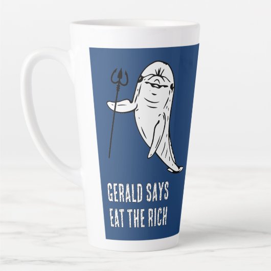Gerald sagt Eßt die Reichen Milchtasse (Links)