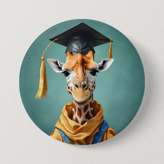 Gerald The Giraffe Graduates, Button (Vorderseite)