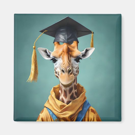 Gerald The Giraffe Graduates, Magnet (Vorne)