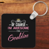 Geraldine Natürlich bin ich Phantastisch Ada Schlüsselanhänger (Rückseite)