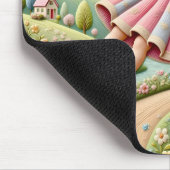GERALDINE ~ Pastel Embroidery ~ Mousepad (Ecke)