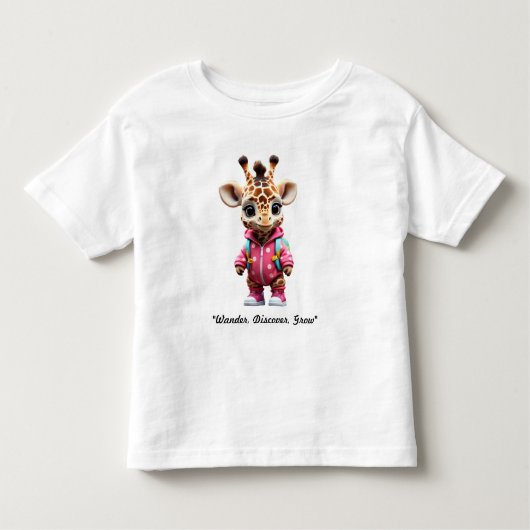 "Gerald's Big Adventure" Kleinkind T-shirt (Vorderseite)