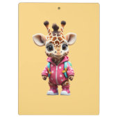 "Gerald's Jungle Adventure" Klemmbrett (Rückseite)