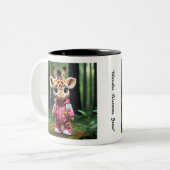 "Gerald's Jungle Jaunt" Zweifarbige Tasse (Vorderseite Links)