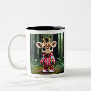 "Gerald's Jungle Jaunt" Zweifarbige Tasse