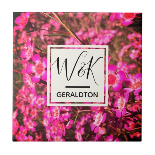 Geraldton Wax Fliese (Vorderseite)