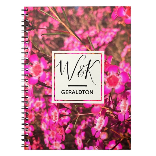 Geraldton Wax Notizblock (Vorderseite)