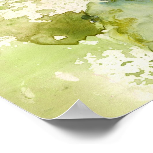 Geranenplakat Poster (Ecke)