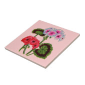 Geranien Fliese (Seite)