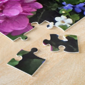 Geranien und Periwinkle Puzzle (Seite)