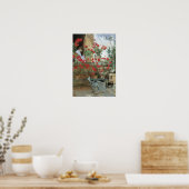 Geranien von Childe Hassam, Vintager Impressionism Poster (Küche)