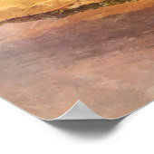 Geranien von Red Door Poster (Ecke)