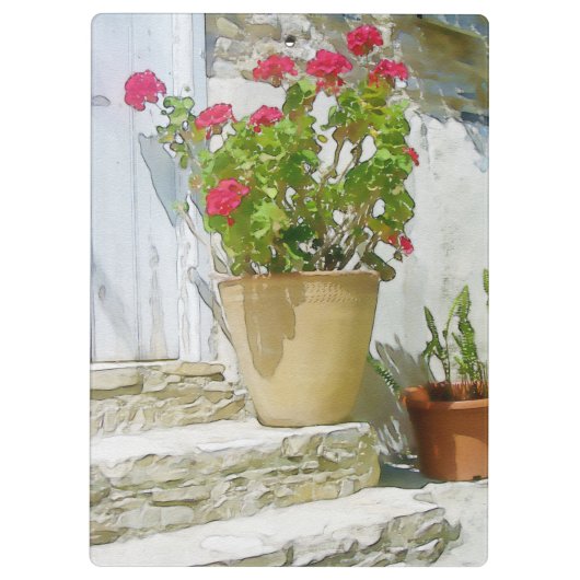 Geranine Klemmbrett (Rückseite)