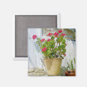 Geranine Magnet (Vorderseite/Rückseite)