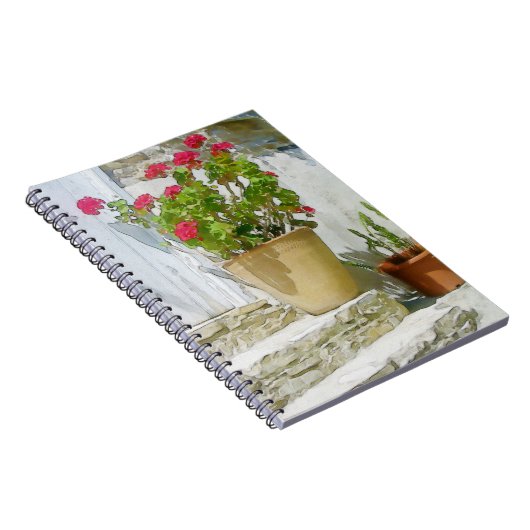 Geranine Notizblock (Rechte Seite)