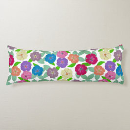 Geranium Blume Body Pillow Seitenschläferkissen
