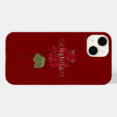 Geranium-Blume Case-Mate iPhone Hülle (Rückseite (Horizontal))
