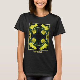 Geranium Blume Frame erstellen Sie Ihr eigenes Pet T-Shirt