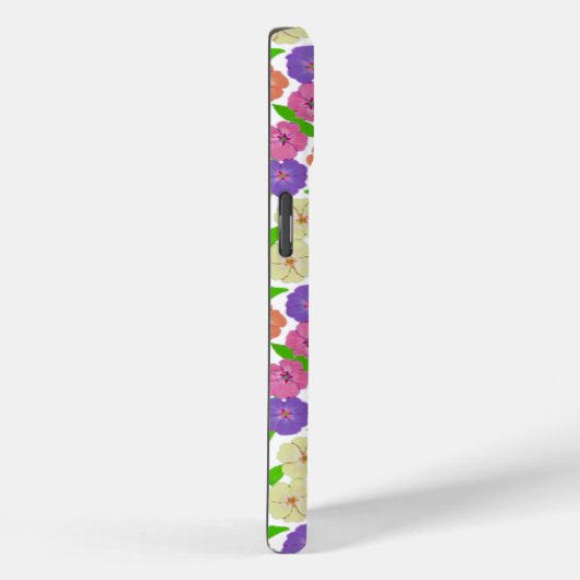 Geranium Blume IPhone 15 Tough Case (Rückseite / Rechts)